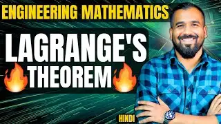 Lagrange's Theorem Explained in Hindi l Engineering Mathematics Series