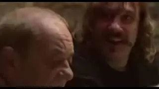 Depardieu et Carmet au petit-d&eacute;jeuner