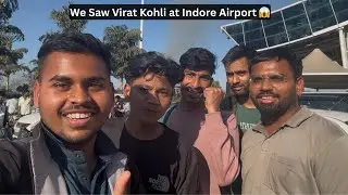 Indore Goes Crazy! Virat Kohli & Team India at Indore Airport 