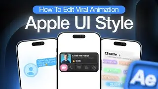 How to Create Viral Apple‑Style UI Animations &ndash; Full After Effects Masterclass