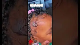 Rockstar toddler! #fok #fok #proctectivestyle #toddler #babygirl #melanin