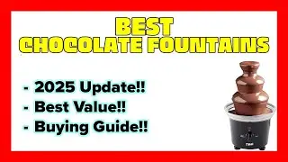 🔥TOP 7 Best Chocolate fountain machine 2025 🔥 best chocolate fountain on Amazon 🔥