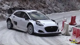 Rallye Monte Carlo 2026 Test  Josh McErlean Ford Puma WRC Rally 1
