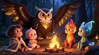 Campfire Song Beside Baby 🔥🎵 Fun Outdoor Song for Kids | Learn Numbers, Colors, and Nature Sounds