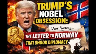 🏆📨 Trump&rsquo;s Nobel Obsession: The Letter to Norway That Shook Diplomacy 😬