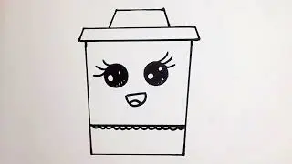 How To Draw Drink Coffee Milk