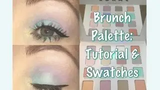 Spring/easter look Tutorial using lorac brunch palette
