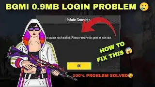 bgmi not opening problem solution || bgmi 0.9mb update problem how to fix || bgmi not opening🥺