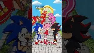 New Kiss Run Sonic vs Shadow Epic Funny Challenge! #sonic #sonicthehedgehog