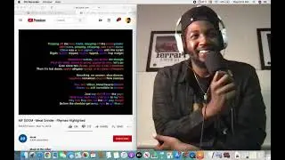 MF DOOM - Meat Grinder - Rhymes Highlighted (Reaction)