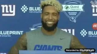 Odell Beckham jr. Accused as being gay while playing with the Giants.
