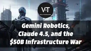 Gemini Robotics, Claude 4.5, and the $50B Infrastructure War