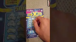 Fdj jeux a gratter ,  perte de 17&euro;, x20 et black jack