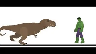 T-Rex Vs Hulk.