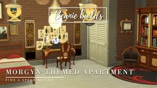 MORGYN-THEMED APARTMENT | Sims 4 speed build | Beanie&hearts;