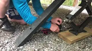 RV Camper Trailer Stabilizer / Wobble Stoppers DIY