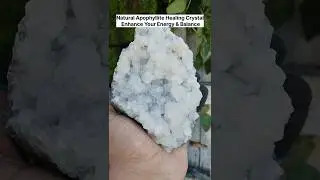 Embrace Healing with Natural Apophyllite Cluster! | 800g Crystal Stone