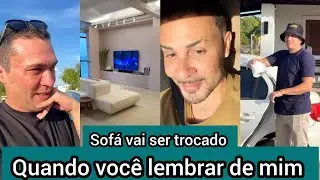 Indireta? Carlinhos Maia mostra m&uacute;sica que est&aacute; escutando e ter&aacute; que trocar o sof&aacute; - Rafa e Guga 