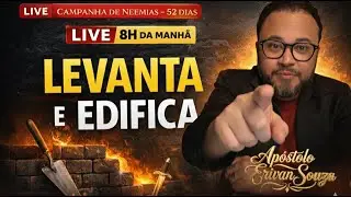 🔥 FORÇA PARA NÃO DESISTIR NO MEIO DO MURO – Lives 8h & 20h | Ap. Erivan Souza