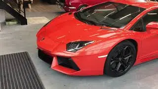 Lamborghini Aventador lp700-4 Arancio Argos by Nino Hooymans dutch
