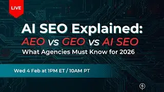 AI SEO Explained: AEO vs GEO vs AI SEO (What Agencies Must Know for 2026)