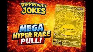INSANE Mega Hyper Rare Pull! Opening Pok&eacute;mon Mega Evolution Packs 🔥 | Rippin With Jokes