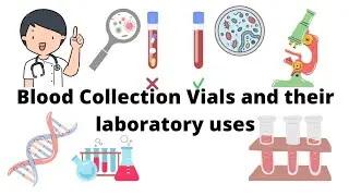Vials used for blood sample collection | Vials | Blood collection Tubes With Additives | Phlebotomy