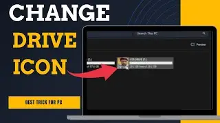 🔥 How to Change Drive icon for pendrive | Storage Device 😎