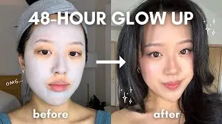 EXTREME GLOW UP transformation in 48 HOURS