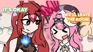 Raora and Liz flirting in front of Justice a little too much