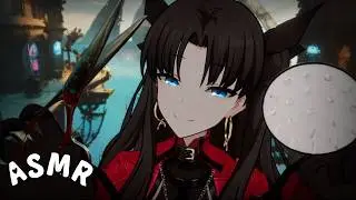 【ASMR】Steampunk Barbershop is now OPEN w/ Rin Tohsaka💈(Haircut, Scalp Massage, Brush) Immersive VR
