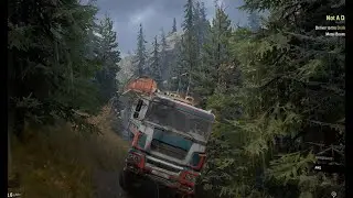 Transporting an oversized construction trailer with AZOV 67096