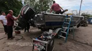New Crestliner delivery & rigging