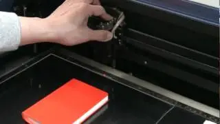 GCC LaserPro---Leather Notebook Engraving