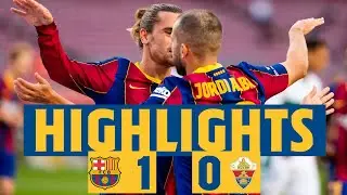 HIGHLIGHTS & REACTION | Bar&ccedil;a 1-0 Elche