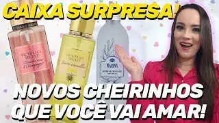 ABRI UMA CAIXA SURPRESA DE BODY SPLASHES! NOVOS CHEIRINHOS QUE VOCÊ VAI AMAR!