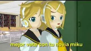 mmd short rin x len ¡¡¡¡gracias por los 11 suscriptores!!!!