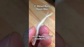 🔥DIESELBAITS.COM Gleam Shot minnow fishing lure! #fishing #ice #shortvideo #usa