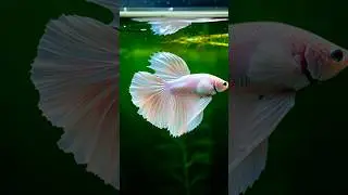 Белые разноцветные шорты в виде рыбки бетта 🐠 #бетта #рыбкабетта #шорты