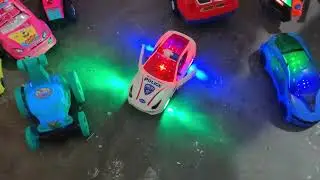 Remote control rc 3d light unboxing and playing, Remote control police car unboxing || police rc car