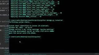 142 Django tutorial 8 Final Steps in Creating Table