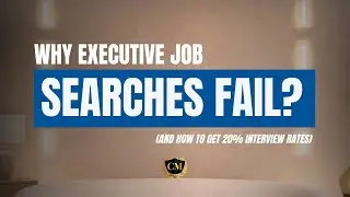 Why Executive Job Searches Fail