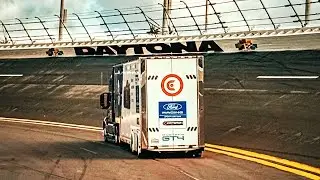 Daytona!  Load in and set up day!  