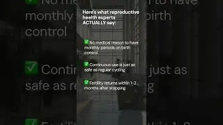 Birth Control Facts vs  Myths