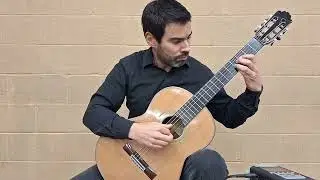 2024 Paulino Bernabe M20 (cedar) Concert Classical, Andres Pantoja plays Pavan by Francisco Tarraga