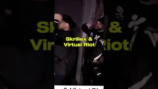 Skrillex & Virtual Riot 🔥⭐😉 #dubstepmusic #skrillex #virtualriot #owsla #ultramiami #edc #riddim