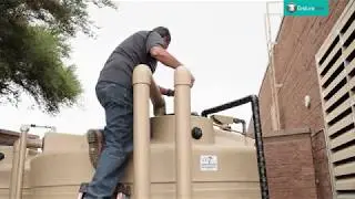How to Keep Your Rain Tank Clean,  Basket Strainer Pre-Filtration