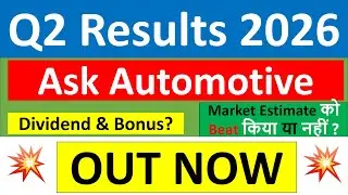 Ask Automotive Q2 results 2026 | Ask Automotive results today | Ask Automotive Share News today