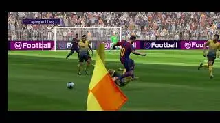 Playing game football PES 2021 Indonesia mobile Android seru cuy!