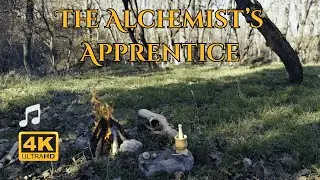 The Alchemist&rsquo;s Apprentice | Soft Music | Campfire Fantasy Ambience [4K]